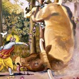 Krishna Killing Arishtasura