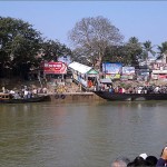 Navadvip Ghat Ganga, Bhagirathi and Jalangi river