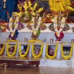 Pancha tattva in Main altar