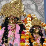 Radha and Krishna During their Marriage