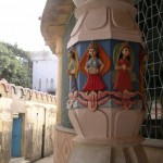 Ras Mandal's pillar with Gopis