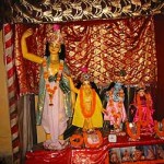 The Deities At Suvarna Bihar Math, Godrumadvipa