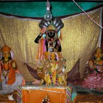 Vasudev and Rohini with baby Balaram