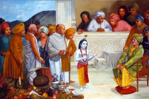 Radhanath Swami on Krishna convinces Nanda Maharaj