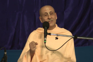 Radhanath Swami speaking on “Gratitude Makes Heart fertile For The Seed Of Prema” 2015 yatra, Vrindavan, Day 1